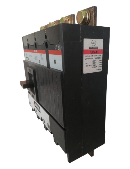 Disjoncteur automatique CGE TJK 630 3PN 630A 35KA